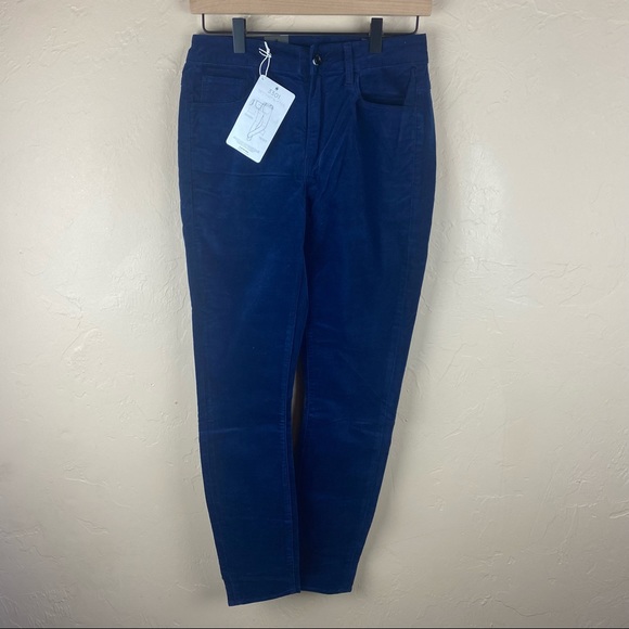 NWT G-Star Raw Denim Jeans High Rise Skinny 3301 Deconstructed Dark Pacific 29 - Picture 1 of 13